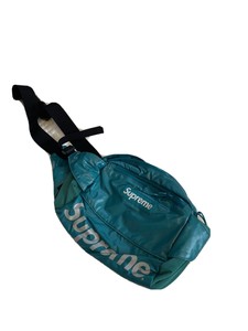 teal supreme fanny pack