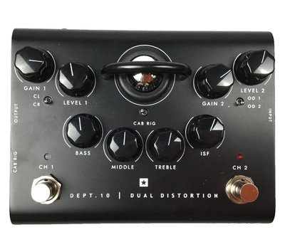 Blackstar Dept 10 Dual Distortion Pedal w/ Box and Power supply
