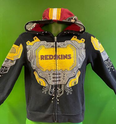 NFL Washington Commanders (Redskins) Hoodie mit durchgehendem Reißverschluss Jugend Medium 10-12