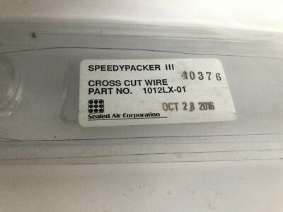 Sealed Air 1012LX-01 Cutting wire