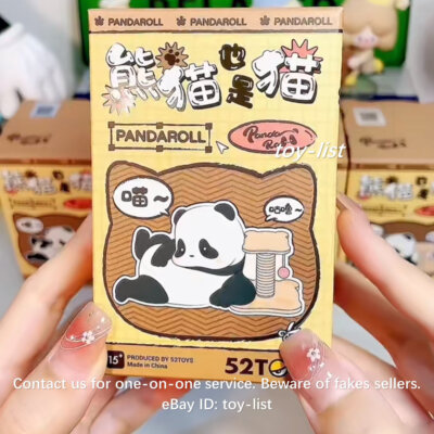 52TOYS Panda Roll Panda Is Cat Lucky Cat Secret Mini Figure | eBay