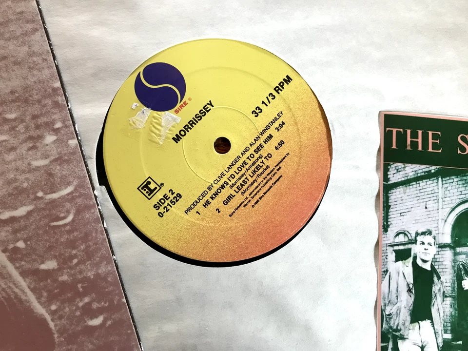 Morrissey November Spawned A Monster The Smiths 1990 Original 12" Vinyl EP sire! Foto 4 de 4