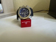Men's SWISS LEGEND COMMANDER 20067 Blue dial CHRONOGRAPH WATCH