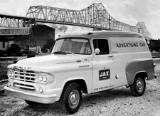 1959 Jax Beer Dodge Panel Truck 8 x 10 photograph