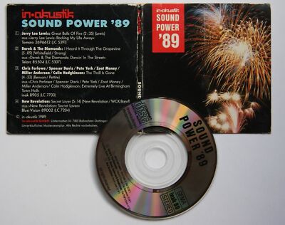 Sound Power '89 Ltd Ed 3inch CD CardFOC Jerry Lee Lewis Spencer Davis