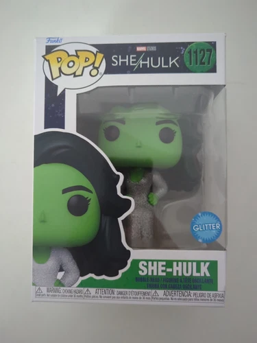 Vestido Funko Marvel She Hulk She-Hulk Brillo 1127 Disney Avengers Nuevo en Caja