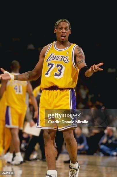 スポーツ NBA COURTCOLLECTION DENNIS RODMAN LAKERS Dennis Rodman (1999) 🐛 #nba #hoops #ballislife #lakers
