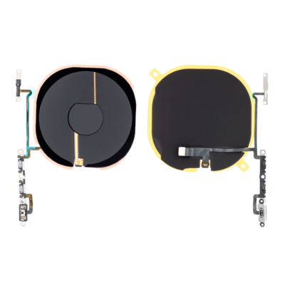 NUOVO Per IPhone X XR XS MAX 11 Pro Max 8 Plus SE 2020 Chip Di Ricarica Senza Fili NFC Bobina Caricatore Pannello Adesivo Volume Cavo Della Flessione - Foto 5