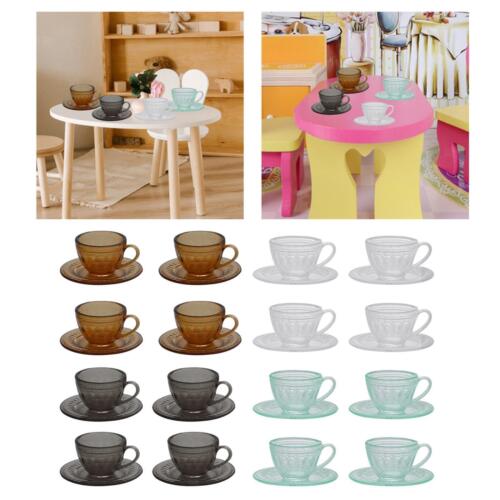 4-teiliges Puppenhaus-Miniatur-Teewasserbecher-Set 1/6 Rollenspiel für - Bild 1 von 40