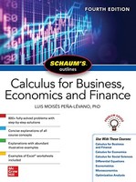 Luis Moises Pena-Lev - Schaum's Outline Of Calculus For Business - G245Z