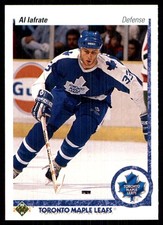 Al Iafrate 1990-91 Upper Deck  #157 Maple Leafs NHL READ FREE SHIP AutographDen