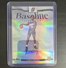 Rasheer Fleming Baseline Autographs Refractor Topps Finest 2025-26 RC Suns BA-RF