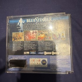 BLUE STINGER SEGA DREAMCAST ACTION ADVENTURE VIDEO GAME  UK PAL  NO INSTRUCTIONS