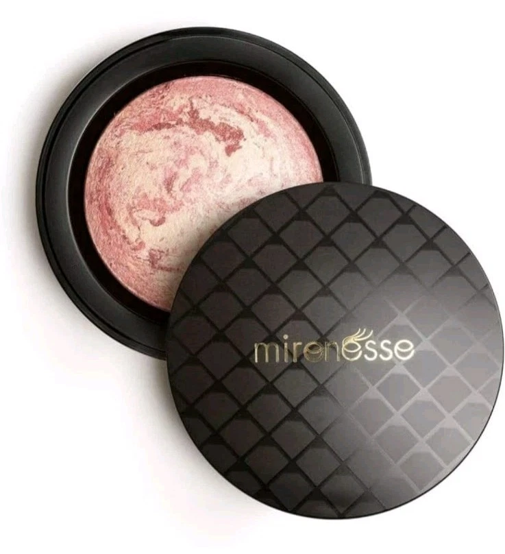 Polvo facial rubor mineral mármol MIRENESSE - rosa Paros - nuevo en caja Foto 2 de 3