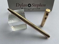 Dunhill Vintage Gold Plated Rollerball pen UNUSED made in England NOS