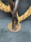 Vegas Showgirl Flapper Sculpture Statue Plaster African American 26” Tall 1 Of 1 — photo 7
