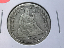 1862-P Quartiere Liberty seduto *** epoca guerra civile***