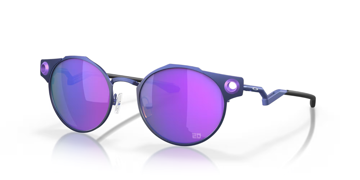 キラキラアマゾナイトとオパール R914 Oakley Deadbolt Fabio Quartararo El Diablo Matte Navy Prizm Violet