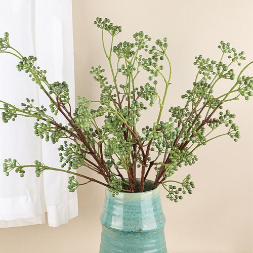 Realistic Artificial Holly Fruit Branches Christmas New Year