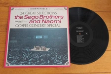 Sego Brothers & Naomi Gospel Concert Special Vinyl Record 24 Great Selections