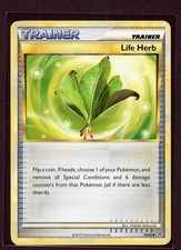 Life Herb Non-Holo 2010 Pokemon Card 79/95 Unleashed Set LP