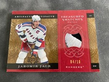 2007/08 Upper Deck UD Artifacts Treasured Swatches RED SP/10 #TS-JJ Jaromir Jagr