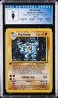 1999 POKEMON BASE SET 1ST EDITION HOLO #008 MACHAMP CGC 9