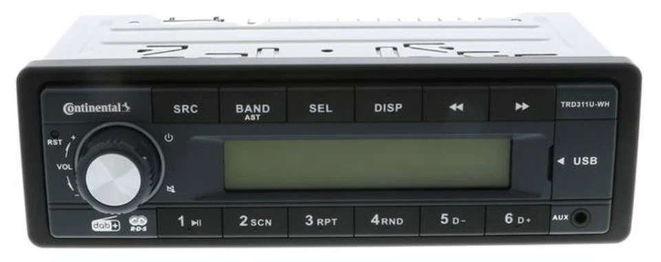 Continental MP3 AUX USB DAB 1DIN Autoradio für BMW 5er (E39) X5 (E53) Quadlock - Bild 4 von 4