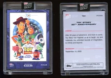 2025 Topps NOW Disney Toy Story 30th Anniversary Encased Base Card #TS01