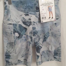 RBX Squat Proof Bike Athletic Shorts with Pockets Women's Size Small Rhapsody