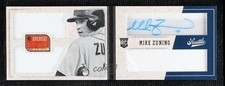 2013 Panini America's Pastime Rookie Booklet 22/69 Mike Zunino #300 Auto 1u6
