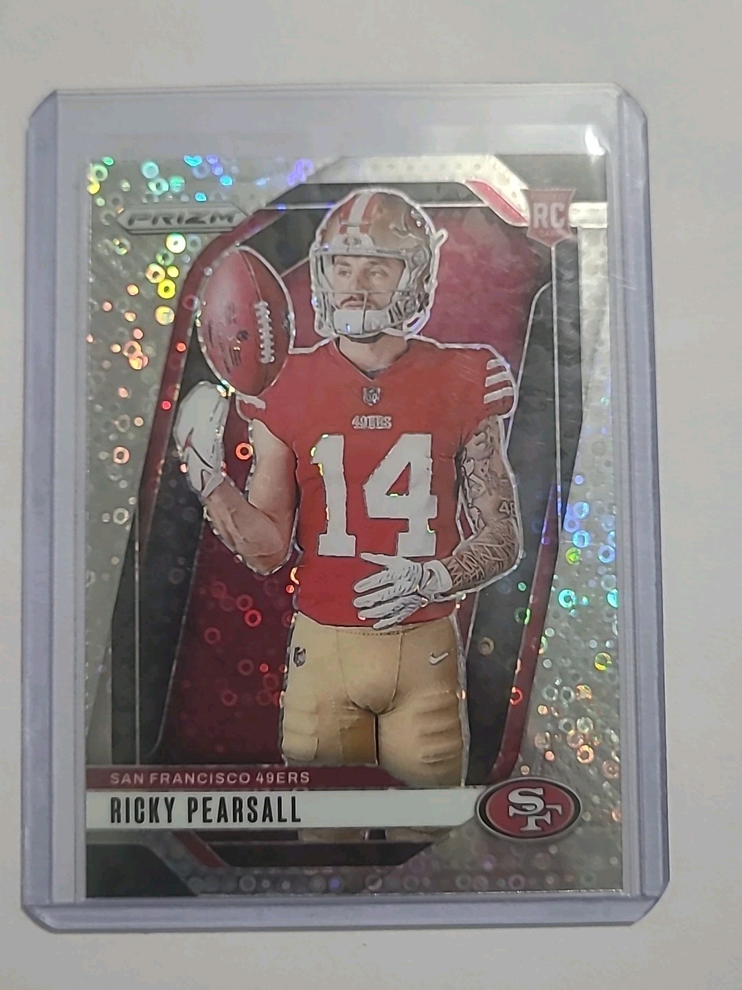2024 Ricky Pearsall Panini Prizm Rc Variation Disco Prizm SF. 49ers No. 34