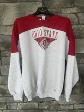 Vintage Ohio State Buckeyes XL Crewneck Sweatshirt Midwest Embroidery