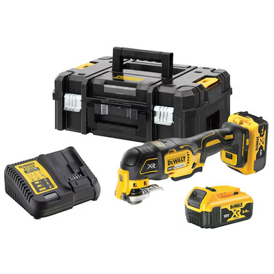 DeWALT 18V XR Brushless 3 Speed Oscillating Multi-Tool - 2 X 5Ah DCS356P2-QW