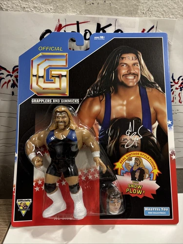 WWF Al Snow Grapplers Gimmicks Hasttel Hasbro Retro Wrestling Figure IN HAND NIB