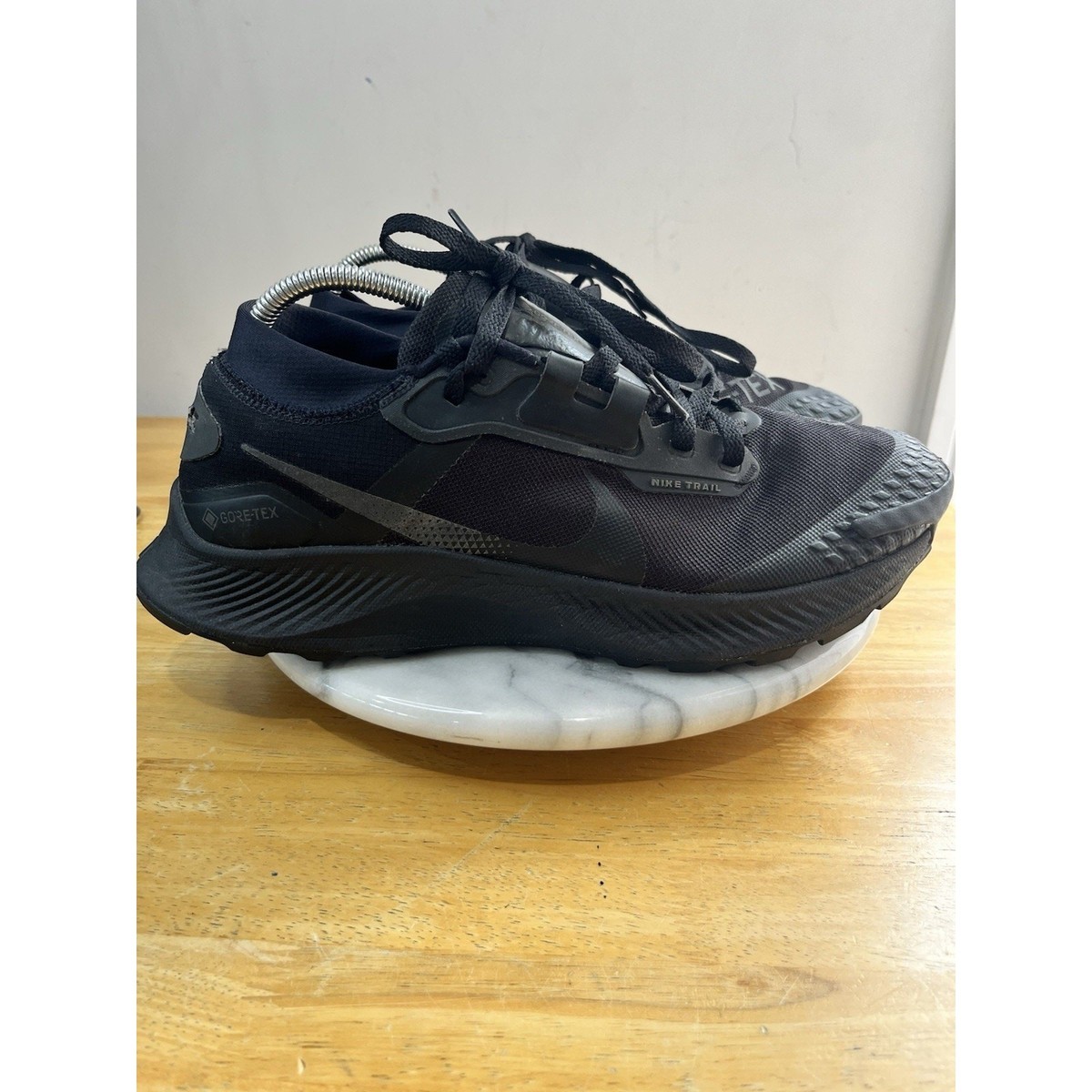 【ほぼ新品】ナイキ ペガサス トレイル 3 GTX DC8793-001 Nike Pegasus Trail 3 Gore tex Trail Triple All Black Mens 13