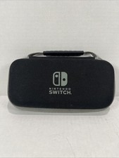 Nintendo Switch Carrying Case Black Travel Hard Shell Storage Pouch