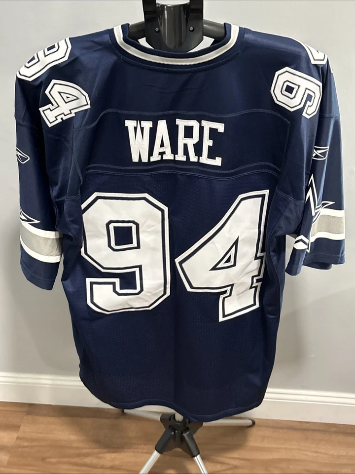 Camiseta Demarcus Ware Dallas Cowboys Salón de la Fama #94 Talla XL Reebok Auténtica Foto 4 de 4