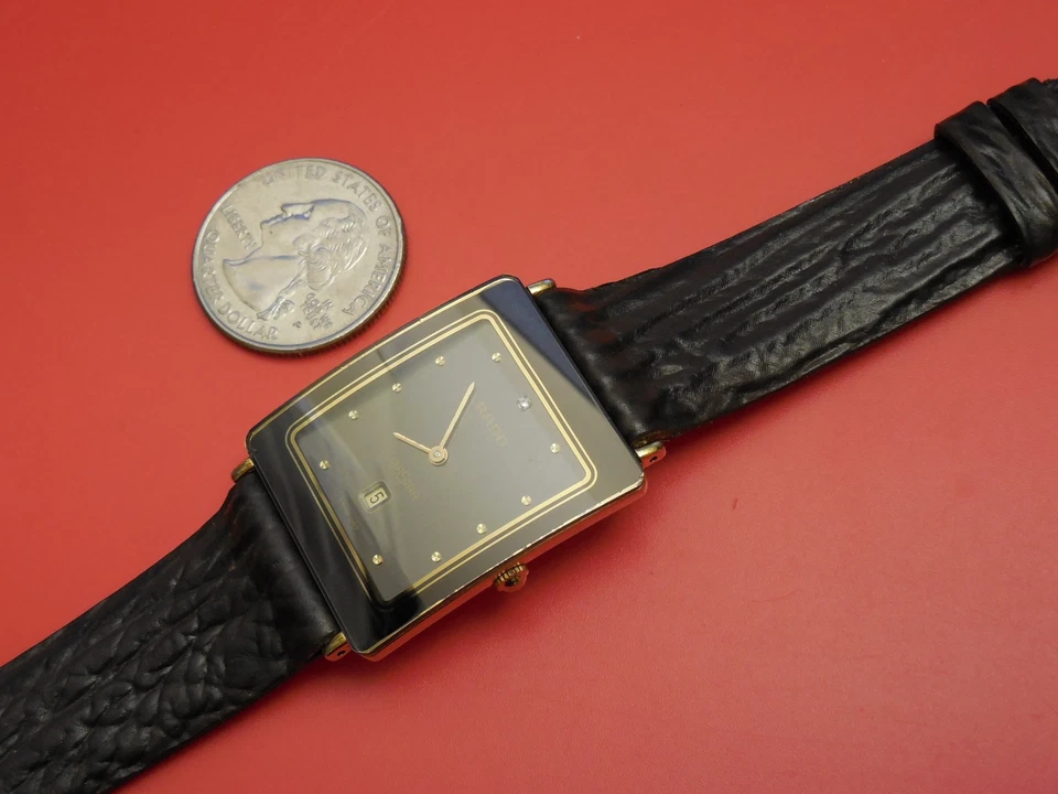 GENUINE RADO DIASTAR 27MM INTEGRAL DATE WATCH - Image 2 of 4