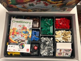 LEGO Creationary Board Game Lego Set 3844 100% Complete