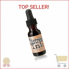 Ranger Tim Holtz Distress Ink Reinker 1/2-Ounce, Tea Dye