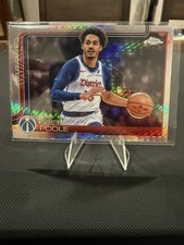 2025 Topps Chrome Basketball, Jordan Poole #207 Prism Refractor