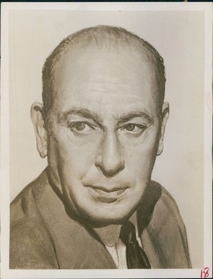 1953 Photo Sir Cedric Hardwicke Actor Celebrity Shakespeare Shaw Star Tv 7x9