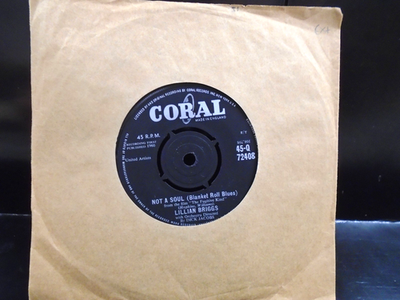 #ad #ad LILLIAN BRIGGS quot; NOT A SOUL blanket roll blues quot; Or.UK CORALEX COND.IN Or. SL. GBP 75.00