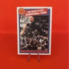 1984 Michael Jordan RC ROOKIE USA Olympic Team Pink Back Card RARE MINT