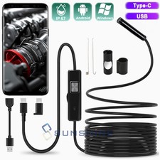 Direct Plug To Android Phone Borescope Endoscope Snake Inspection Cam Waterproof