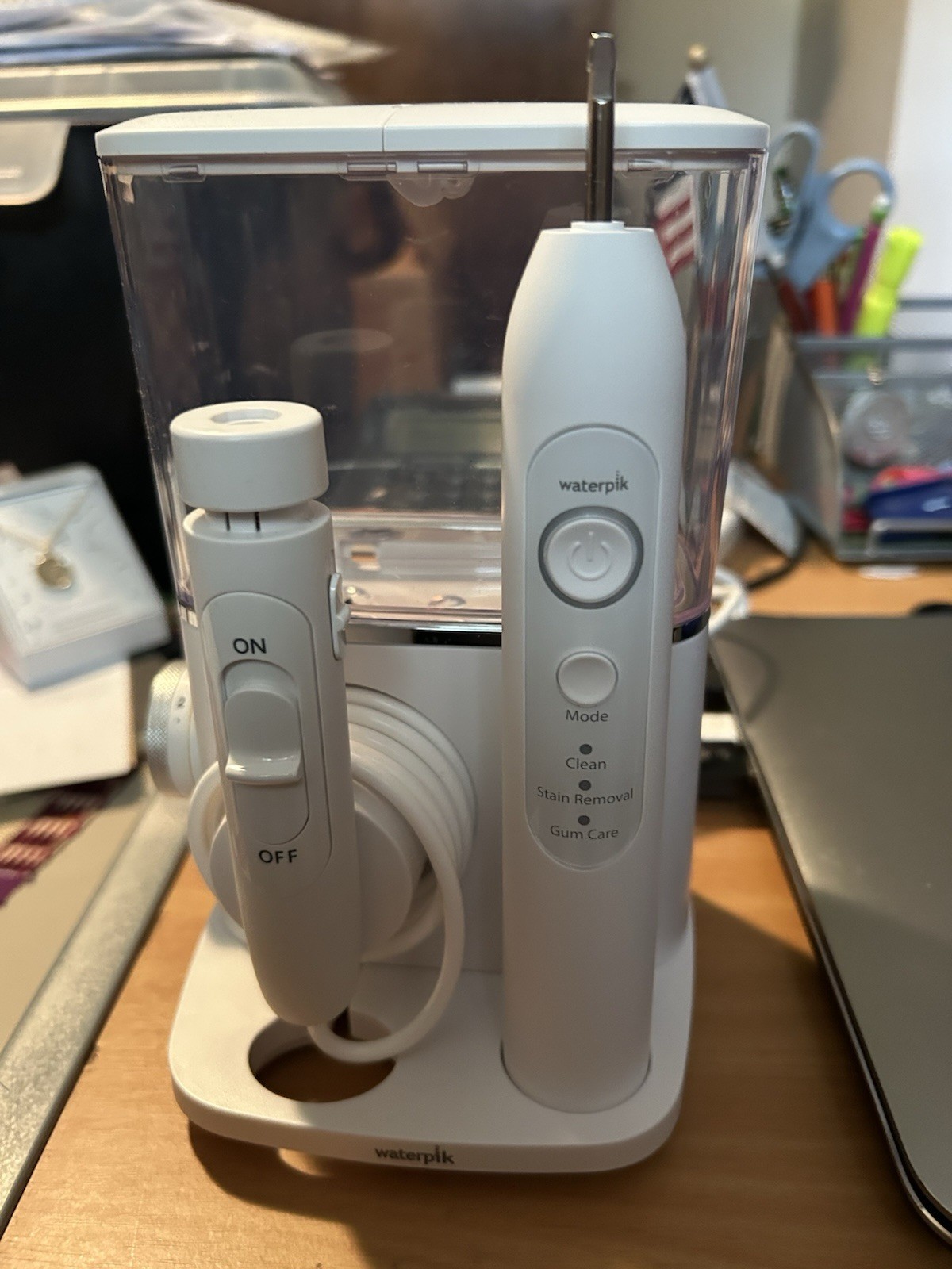 Sensonic Waterpik Waterflosser + Sonic Toothbrush Included T