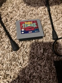 Nintendo Virtual Boy Console Bundle w/ Mario&rsquo;s Tennis &ndash; OEM Stand & Power &ndash; READ