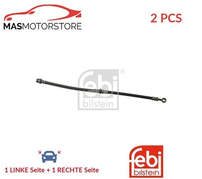 BREMSSCHLAUCH BREMSLEITUNG PAAR VORNE FEBI BILSTEIN 22424 2PCS P NEU