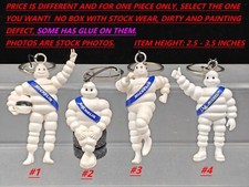 *YOU PICK* NO BOX Michelin Man Bibendum bambola mini portachiavi figura